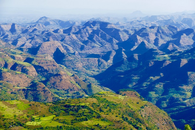 Sankhaber, Simien Berge